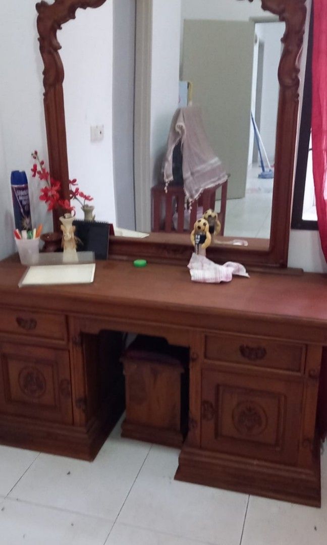 All solid wood furnitures for whole house in JB, Furniture & Home