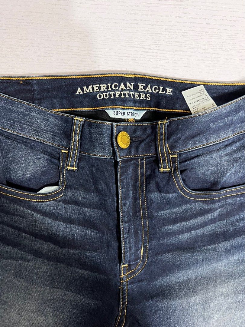 american eagle super stretch jeans