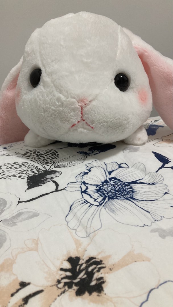 AMUSE Loppy bunny plush soft toy Hobbies Toys Toys Games on