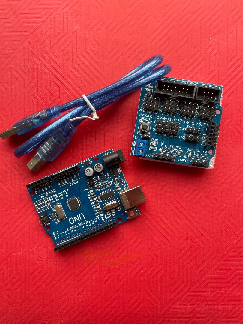 Arduino Uno and shield, Computers & Tech, Parts & Accessories, Other ...