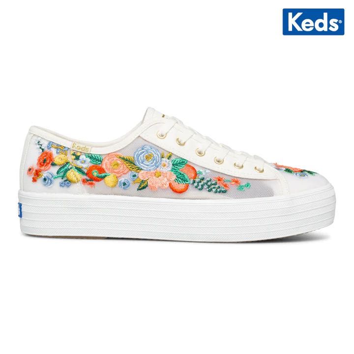 Triple Kick Garden Party Keds Available !) Keds X Rifle Paper