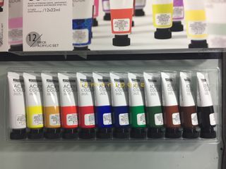 Art ranger acrylic paints 12 color set