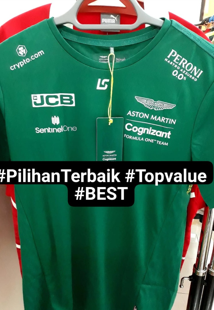 Aston Martin F1 Team AMR 2022! (100% Authentic), Men's Fashion, Tops ...