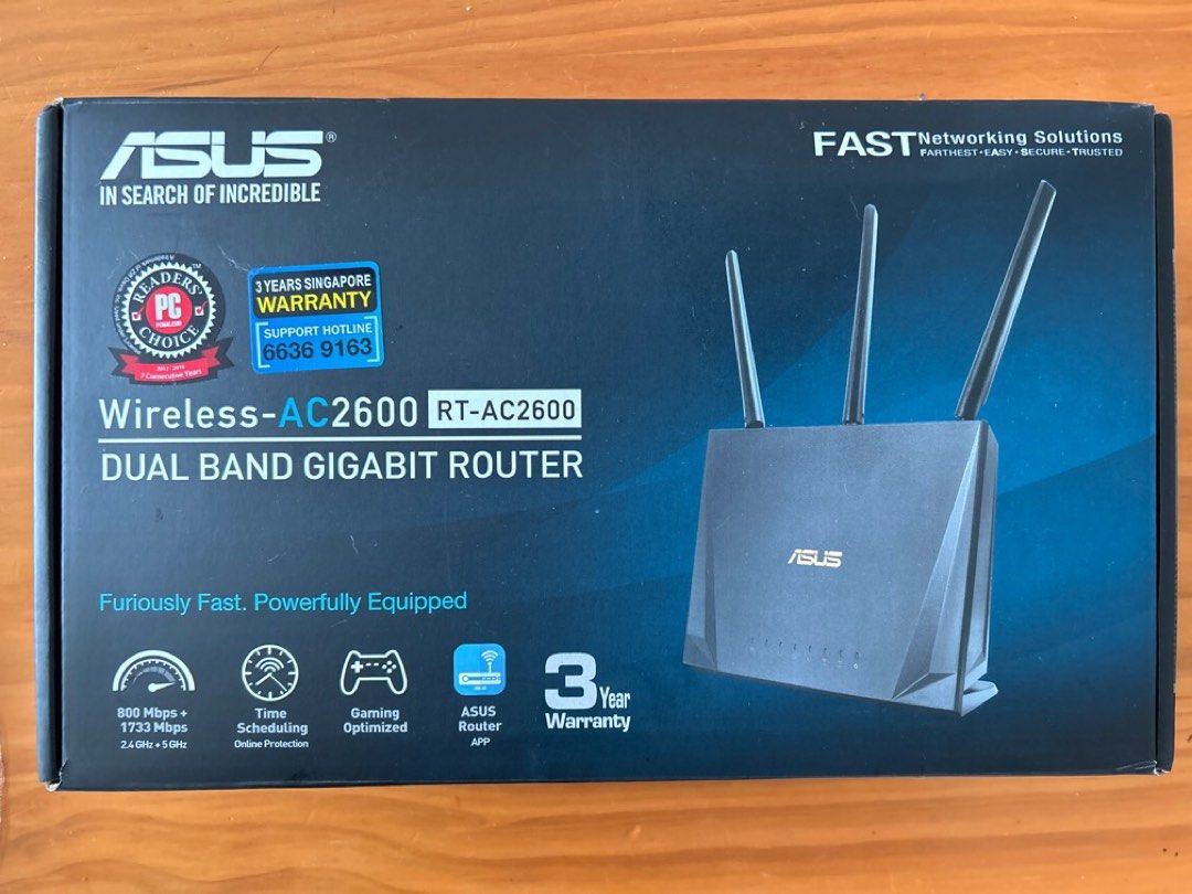 ASUS Wireless Router AC2600, Computers & Tech, Parts & Accessories