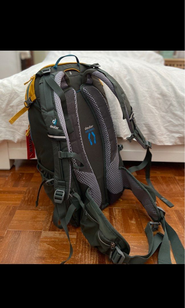 Authentic Deuter Trans Alpine 30L Curry Ivy travel/hiking bagpack