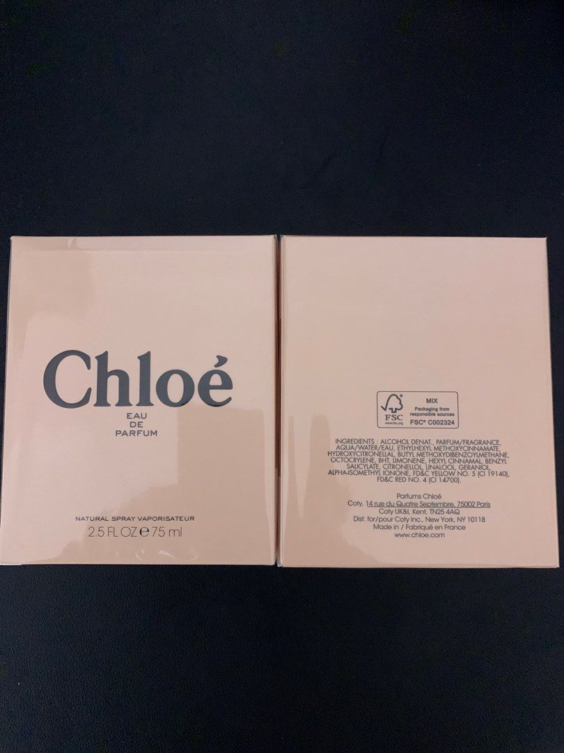 Authentic New 2022 packaging Chloe signature EDP 75ml, Beauty ...