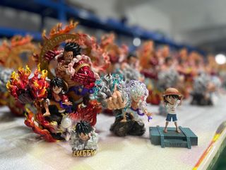 Kaido vs Nika Luffy GK Figure OPM Studio One Piece, Hobbies & Toys ...
