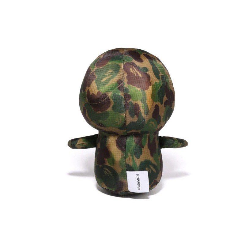 BAPE X READYMADE 15TH ANNIVERSARY ABC CAMO PLUSH DOLL (M) milo 猴