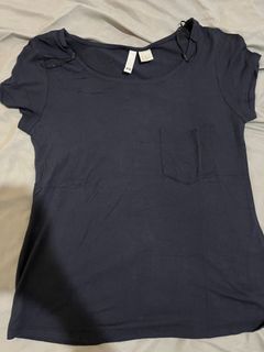 Basic Shirt Hnm navy