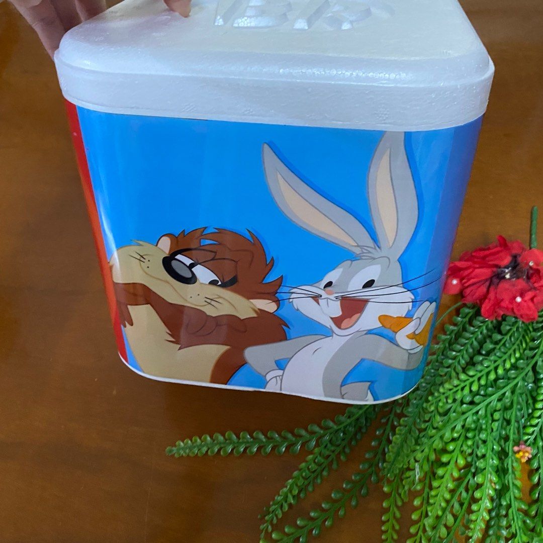 Baskin-Robbins LOONEY TUNES styrofoam box_ Ice cream box_ pinic box