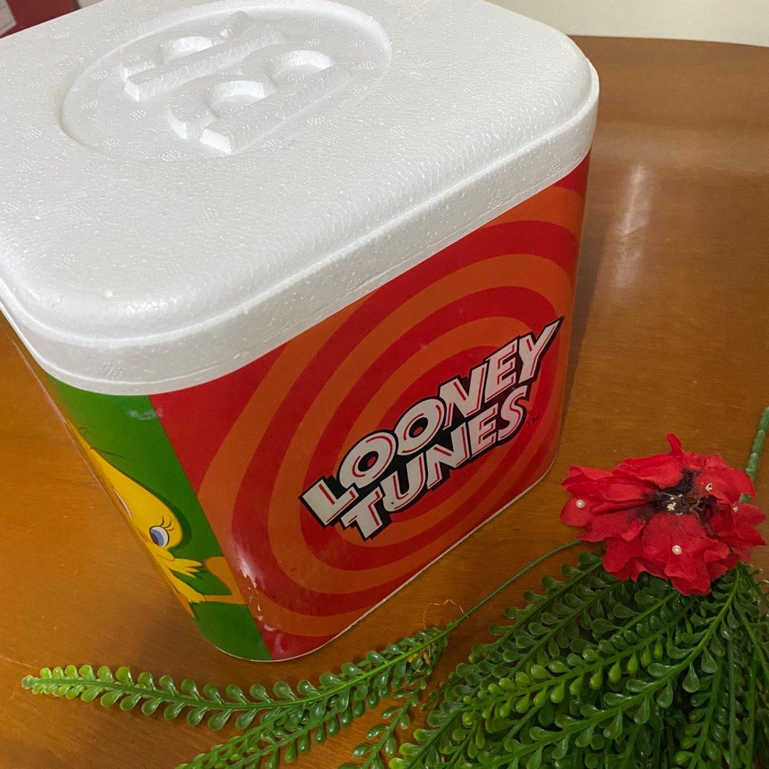 BaskinRobbins LOONEY TUNES styrofoam box_ Ice cream box_ pinic box