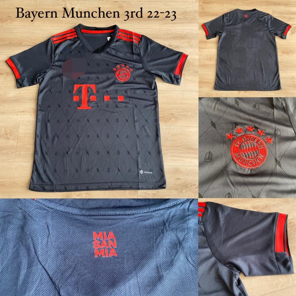 Bayern munchen 3rd jersey 2022/23, Men's Fashion, Activewear on Carousell