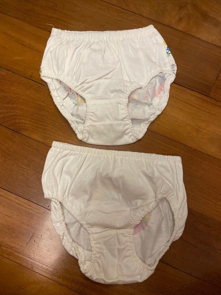 BNWT Baby girl toddler bloomers nappy cover underwear XL 18 months