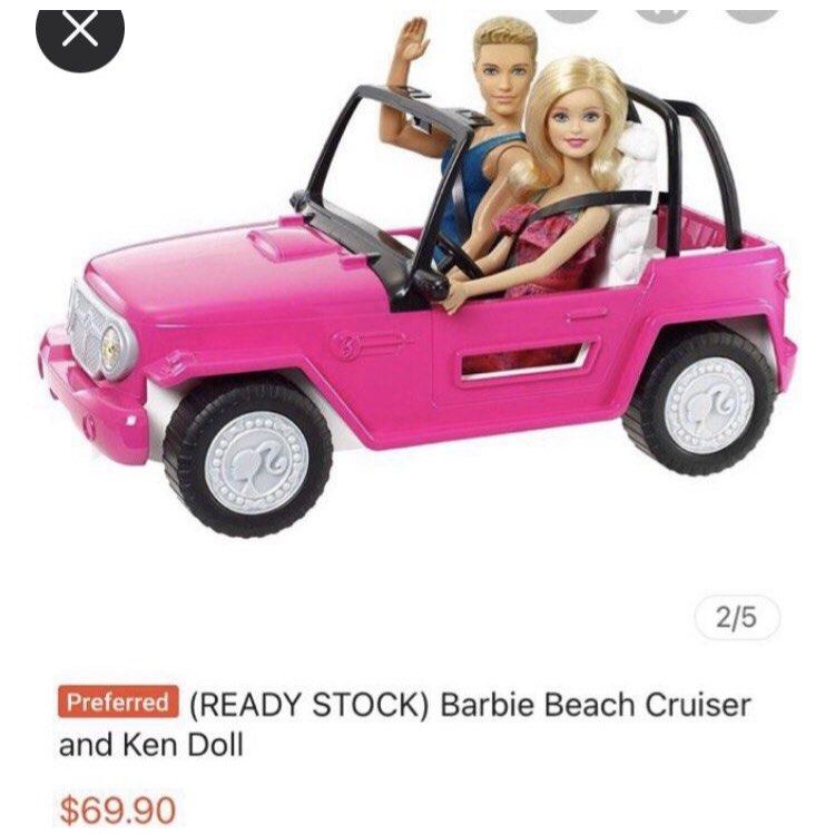Ken doll jeep on sale