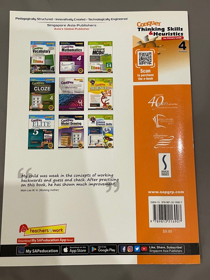 BRAND NEW!! Conquer thinking & heuristics (maths) (Primary 4), Hobbies ...