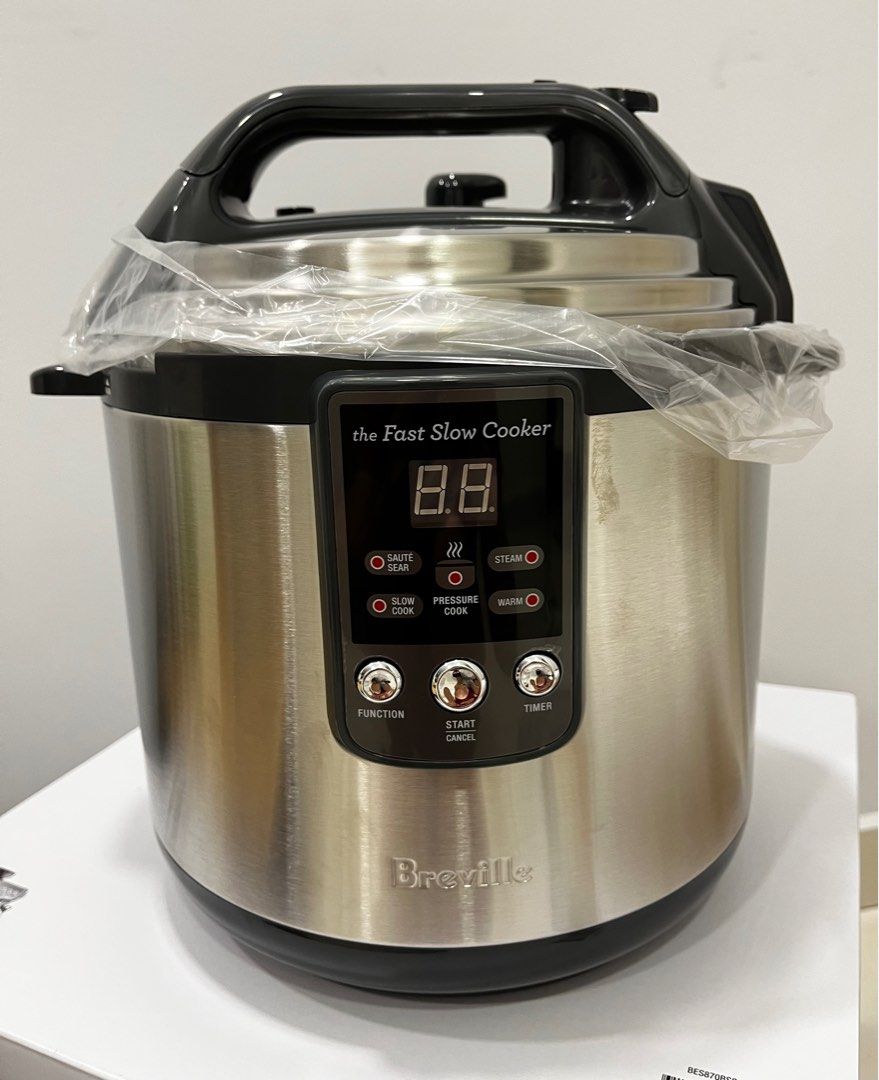 Breville BPR650BSS the Fast Slow Cooker & Pressure Cooker Steamer