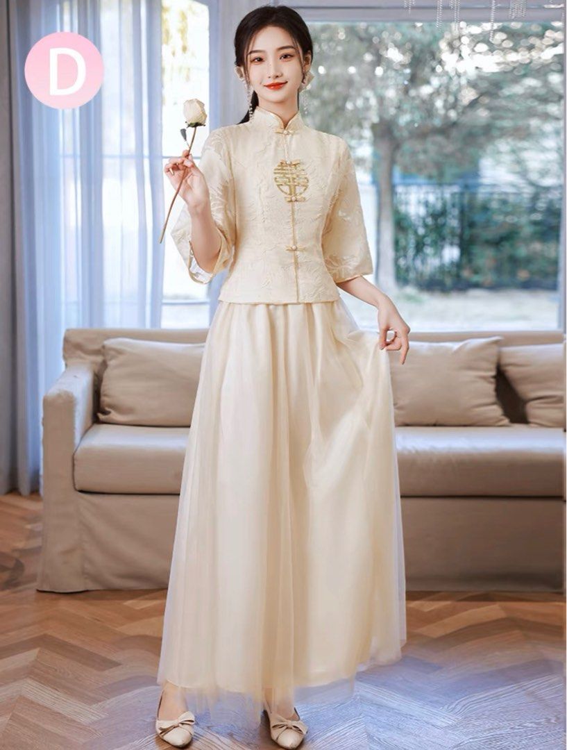 Bridesmaid dress Chinese Style