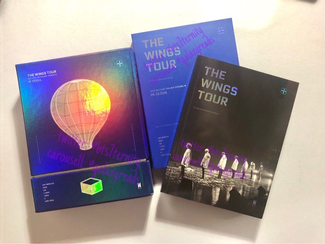 BTS The Wings Tour DVD, Hobbies & Toys, Memorabilia & Collectibles, K