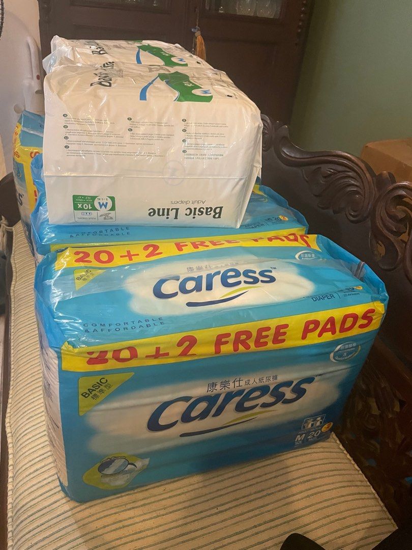 Caress Adult Diapers (medium), Beauty & Personal Care, Sanitary Hygiene