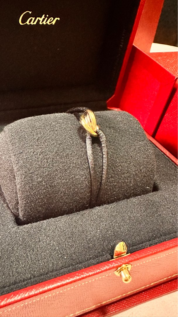 Cartier trinity string bracelet hot sale