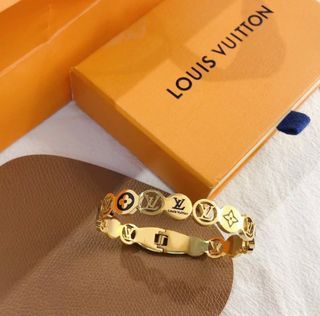 Louis Vuitton M6442E BC LV Tribute Monogram Bracelet 17 Made in