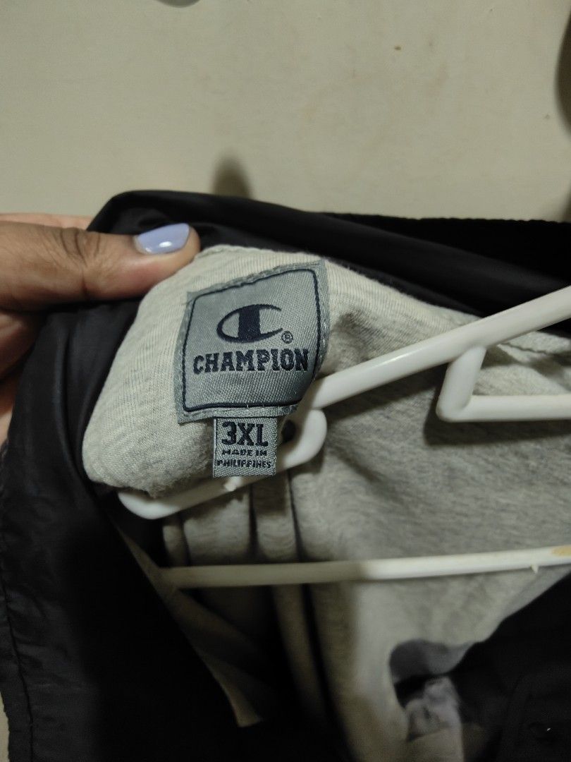 Champion windbreaker sale 3xl