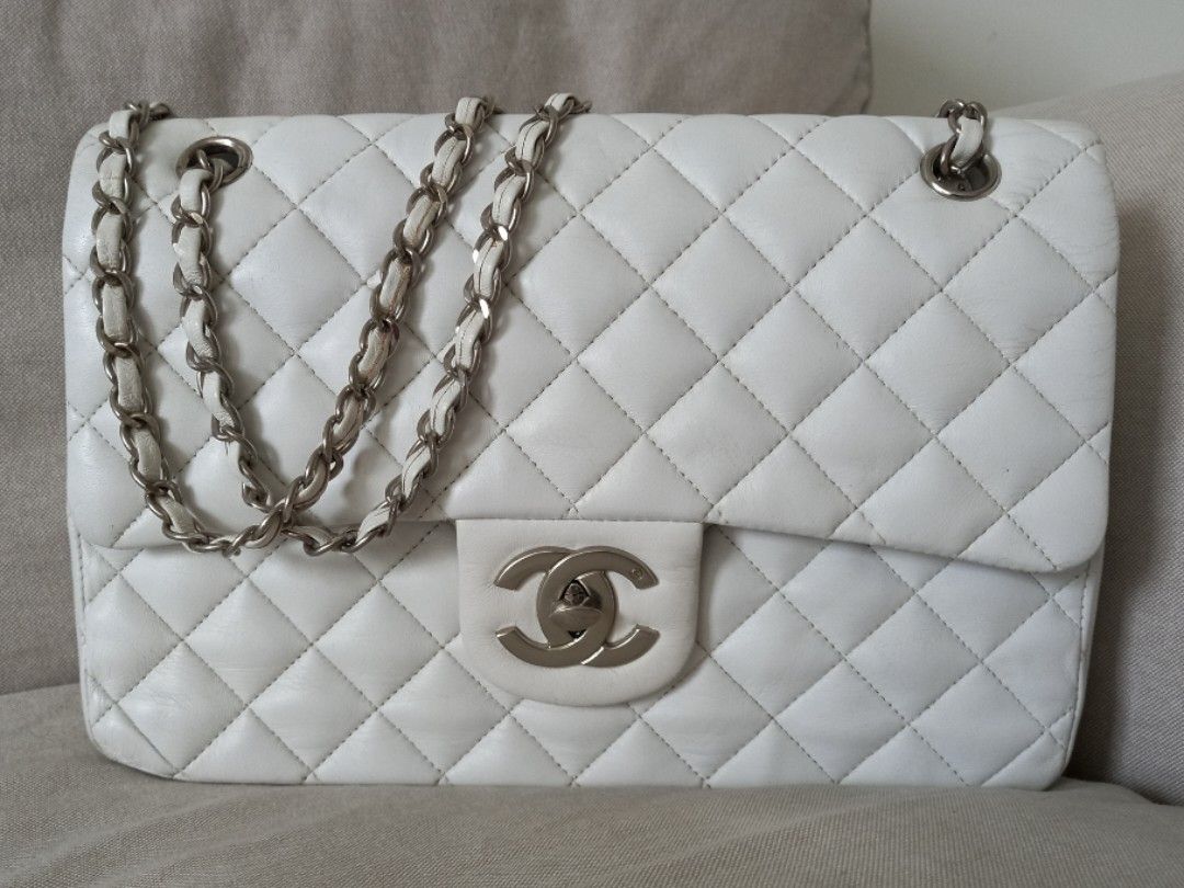 Chanel White Lambskin bundle Women s Fashion Bags Wallets