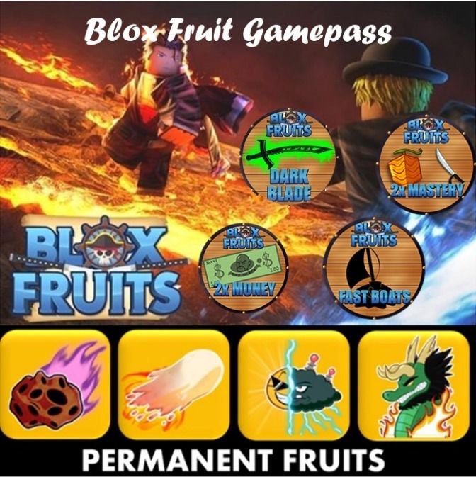 Roblox | FRUTA PERMANENTE BLOX FRUITS