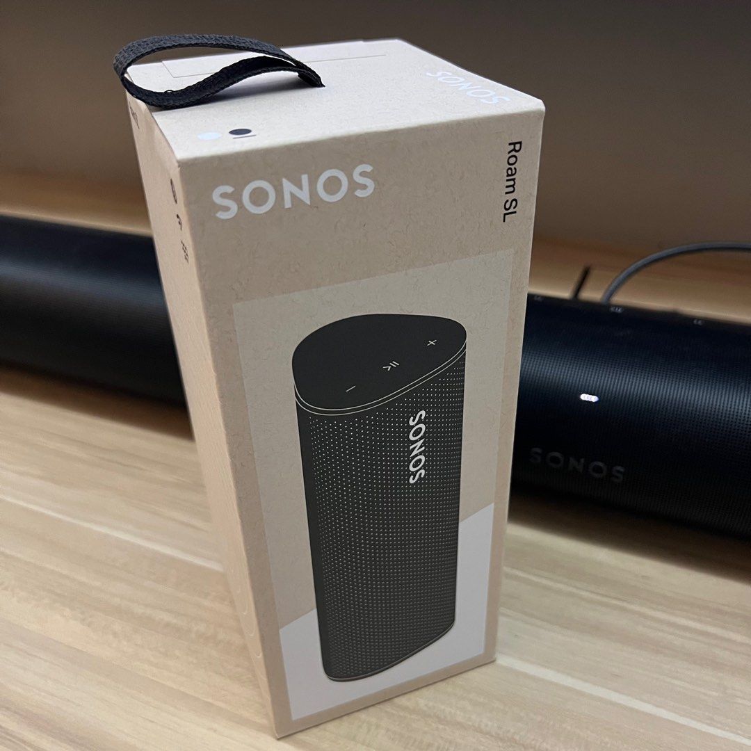 (60OFF/CHEAPEST) Sonos Roam SL in Black, comparable to Bose Soundlink mini with Smart features