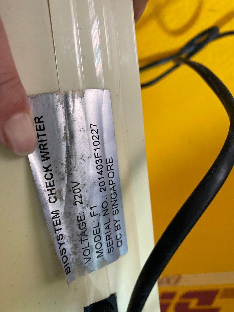 Cheque Writer, Computers & Tech, Office & Business Technology on Carousell