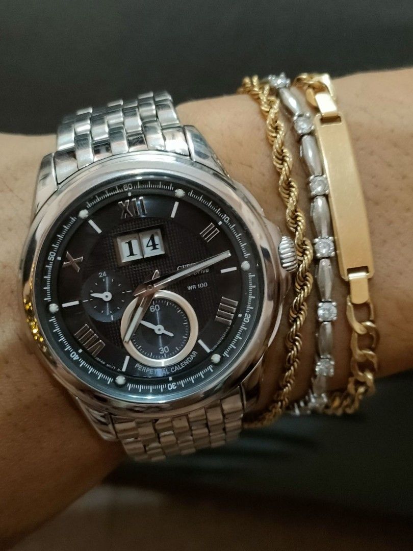 Citizen Perpetual Calendar, Men's Fashion, Watches & Accessories