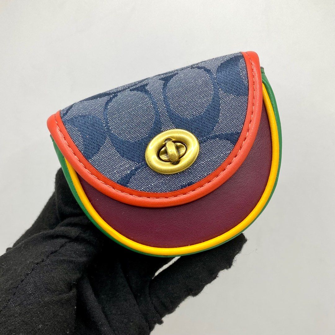 COACH MINI SADDLE carious BAG CHARM