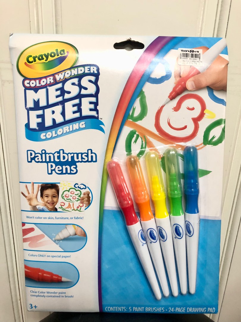 Color Wonder Mess Free Paintbrush Pens & Paper - BIN752023