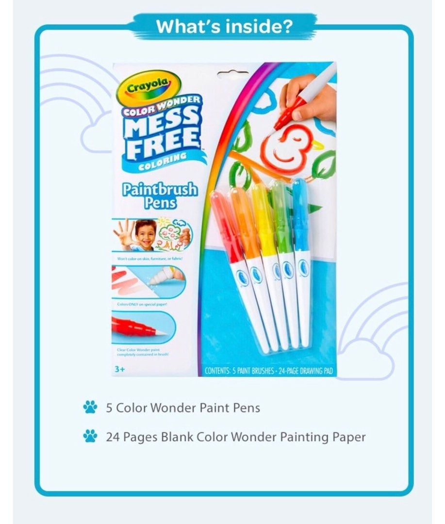 Captivating Crayola Mess Free Paint Moment for Mobile