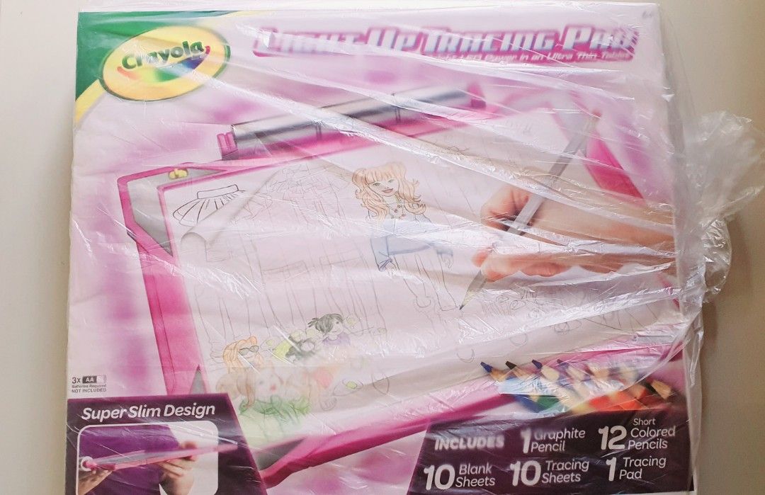 Crayola light up tracing board, Hobbies & Toys, Toys & Games on Carousell