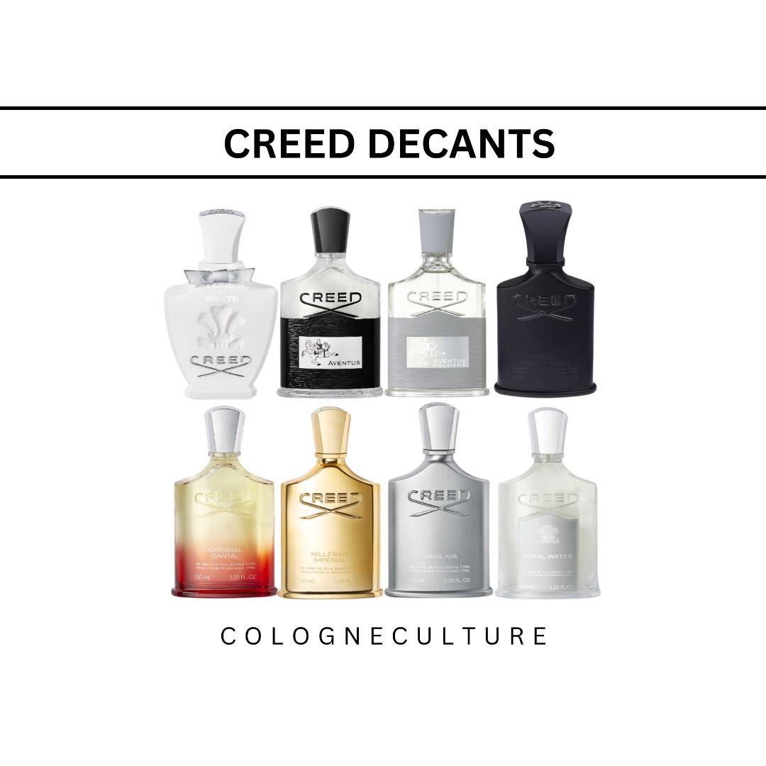 Creed Decants 2ml 5ml 10ml Travel sized Sprays