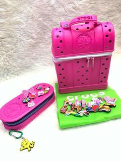 Crocs Backpack with Pencil Case Set