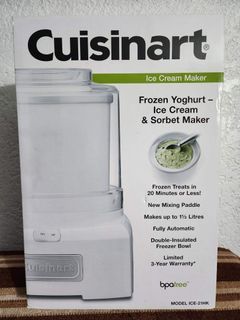 Cuisinart Ice Cream Maker