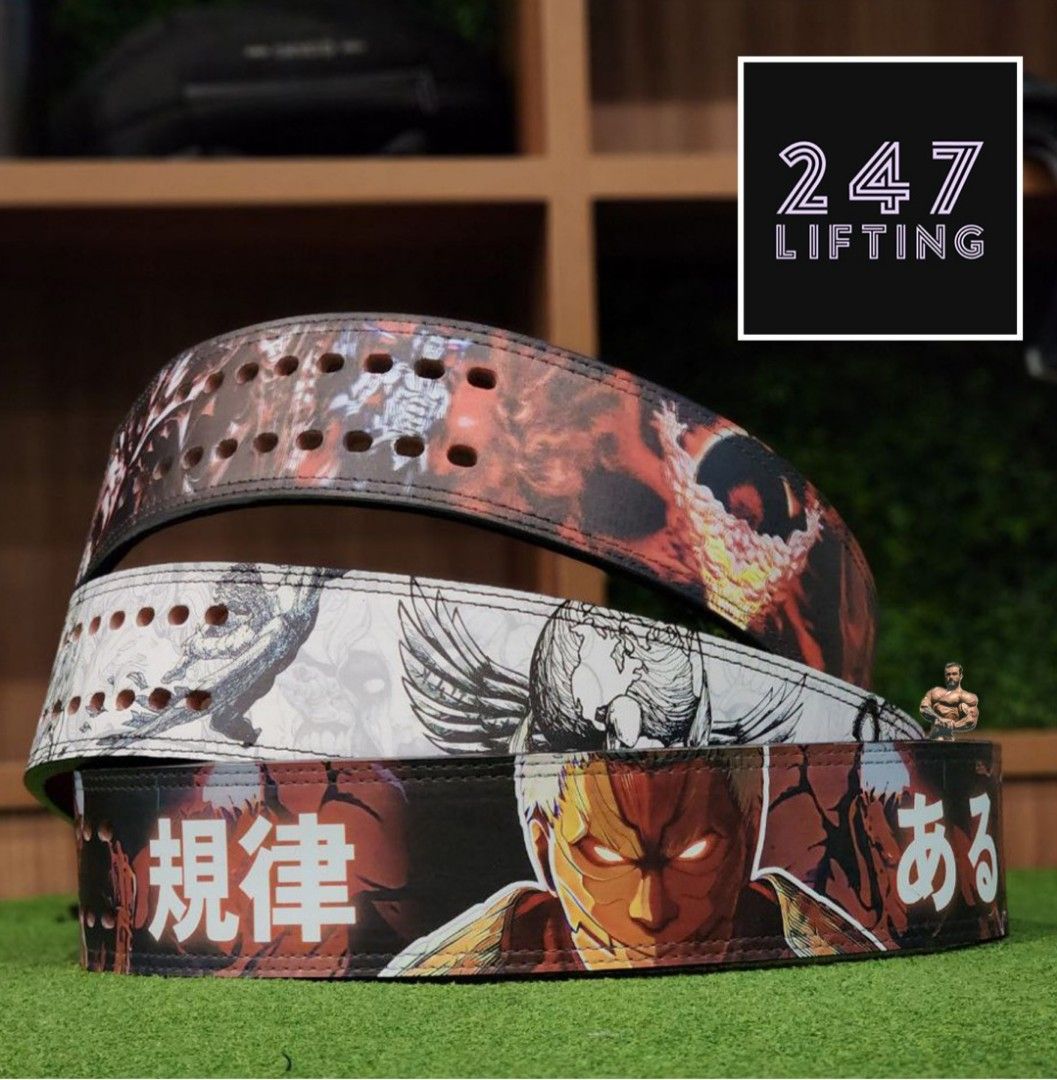 New anime weightlifting belts available now! #anime #animelifting #an... |  TikTok