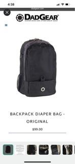 DadGear Diaper Backpack Haversack