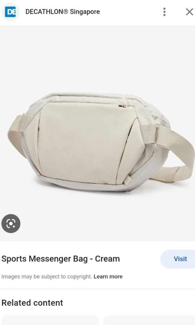 Decathlon messenger bag