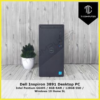 DELL INSPIRON 3891 INTEL PENTIUM G6405 4.1GHZ 8GB RAM 128GB SSD Desktop PC