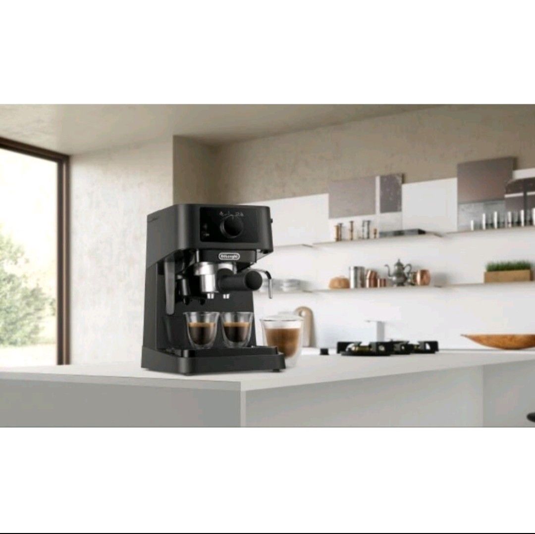 DeLonghi Stilosa Espresso Maker EC230.BK, TV & Home Appliances, Kitchen