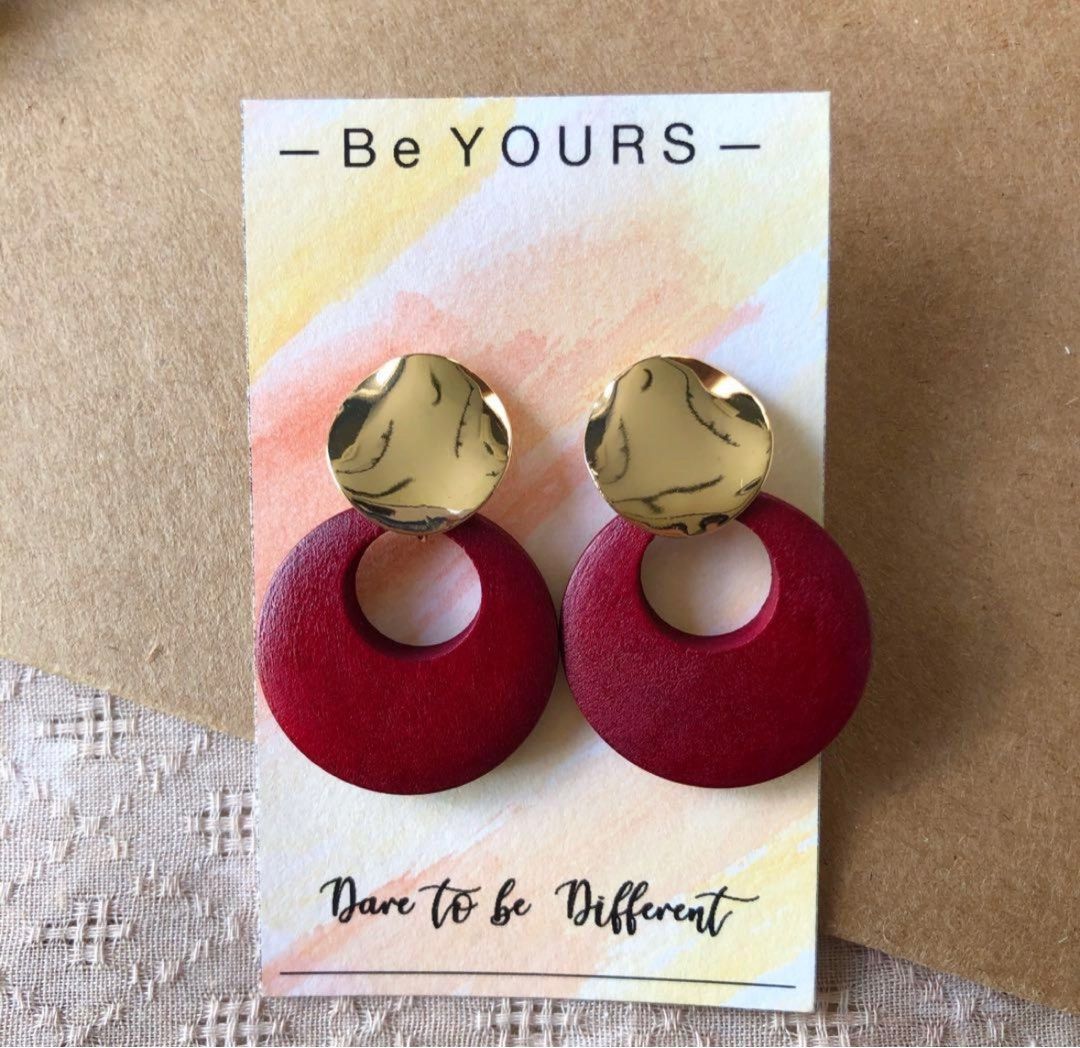 Red best sale designer earrings