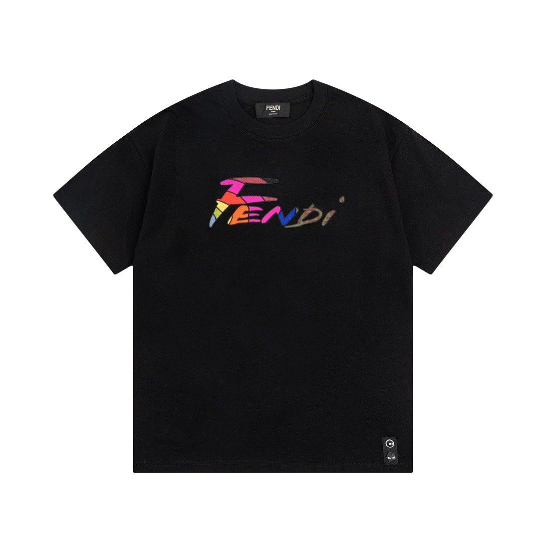 Fendi rainbow shirt outlet