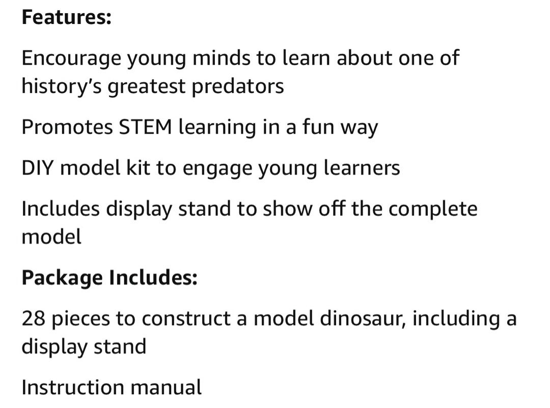 Discovery Mindblown 4D TREX Anatomy Kit Interactive Dinosaur Model