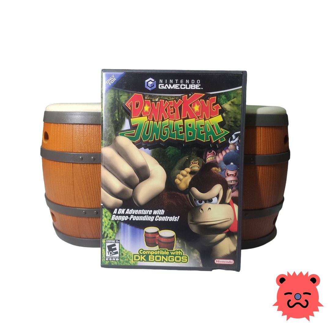 Donkey Kong Jungle Beat (Bongos Bundle) game for Nintendo Gamecube US