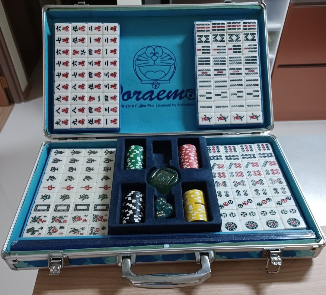 Doraemon Mahjong Set Hobbies And Toys Toys And Games On Carousell 