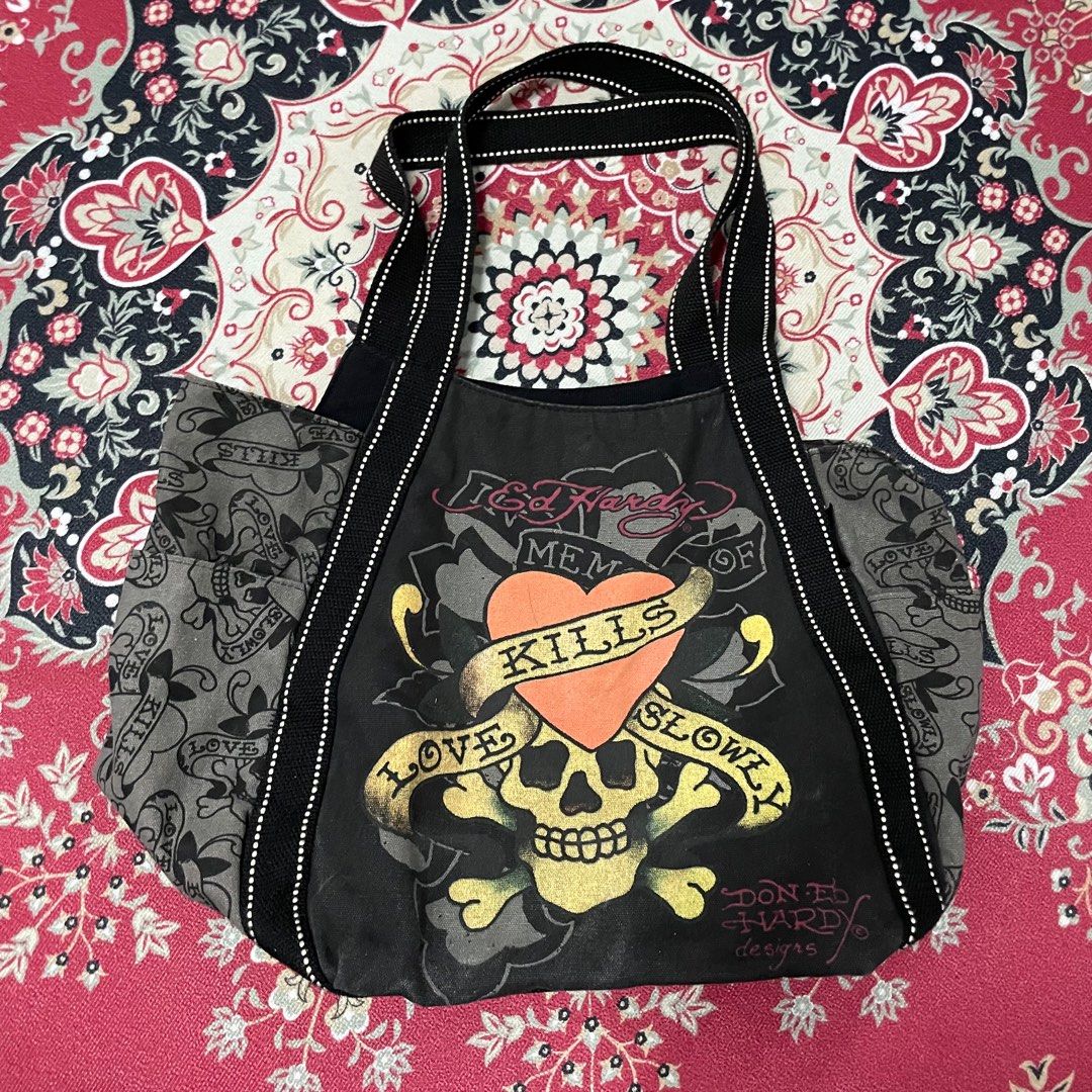 Ed Hardy Tote Bag Men s Fashion Bags Sling Bags on Carousell