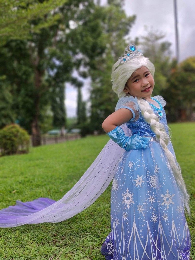 Elsa costume little girl hotsell